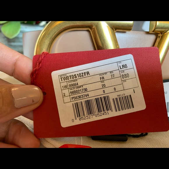 Valentino V-Logo Reversible Belt - Picture 10 of 16